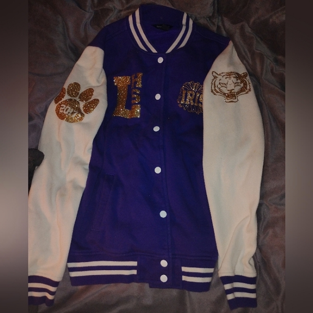 2017 Cheerleader Varsity Jacket (Size S)